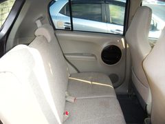 2010 TOYOTA PASSO, rear seats