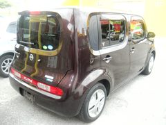 2014 NISSAN CUBE, rear view