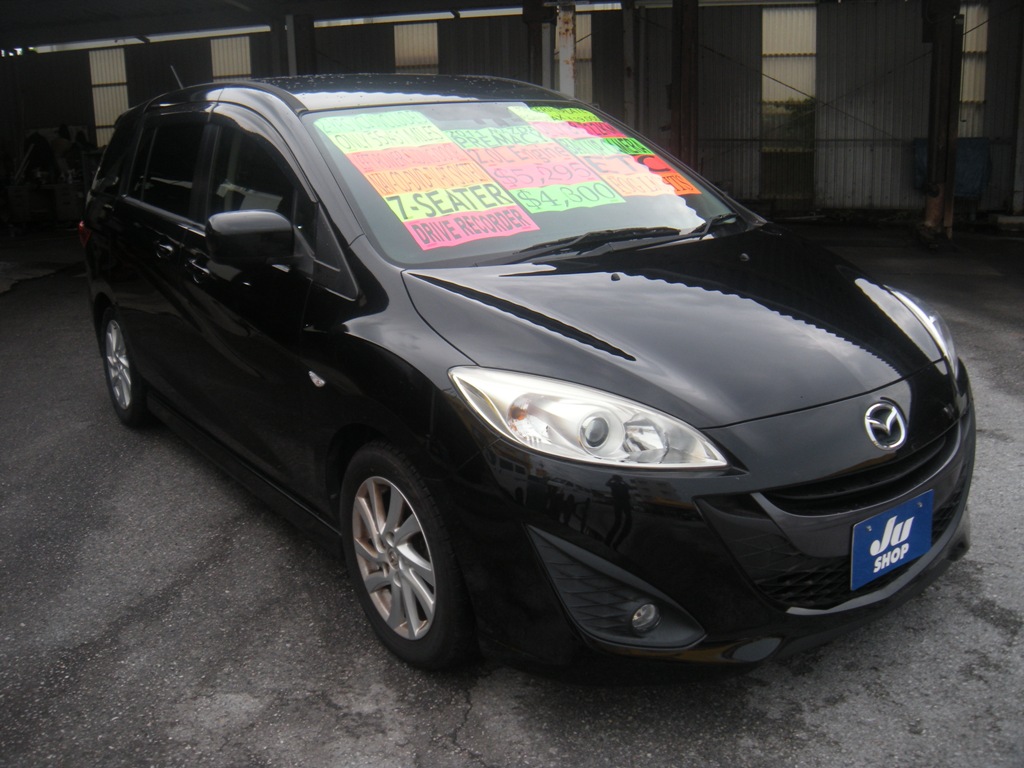 2011 MAZDA PREMACY, front three-quarter view